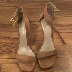 Stuart Weitzman Nudist Square Sandals